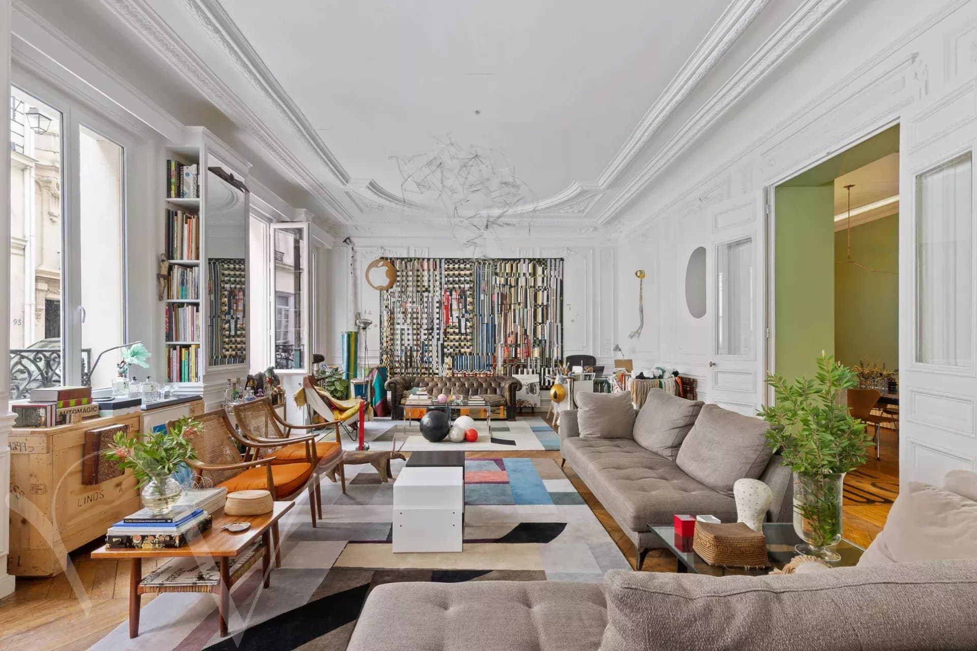 Bel Appartement à Vendre Rue de Solférino 3 chambres  – bel immeuble, Musée d’Orsay 75007