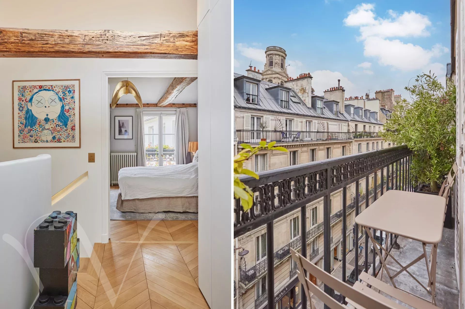 PARIS VI  rue Bonaparte / Place Saint Sulpice