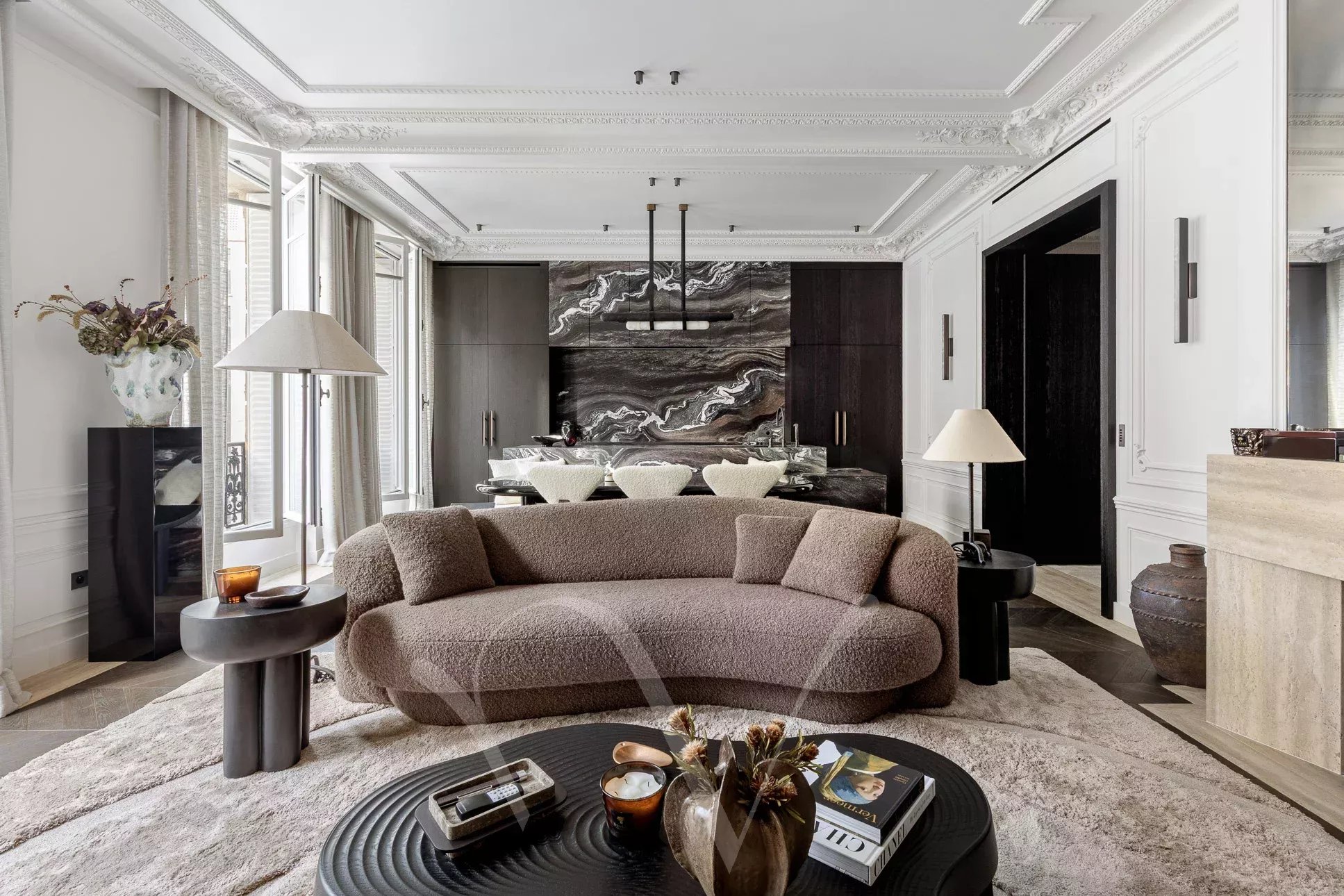 Luxueux appartement au cœur de Paris 8e Triangle d’or 3 chambres